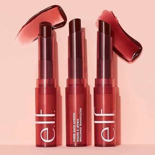 e.l.f. Sheer Slick Lipstick, Hydrating Lipstick For Sheer Color With A Shiny Finish, Infused With Vitamin E, Vegan & Cruelty-free, Black Cherry thumbnail 5