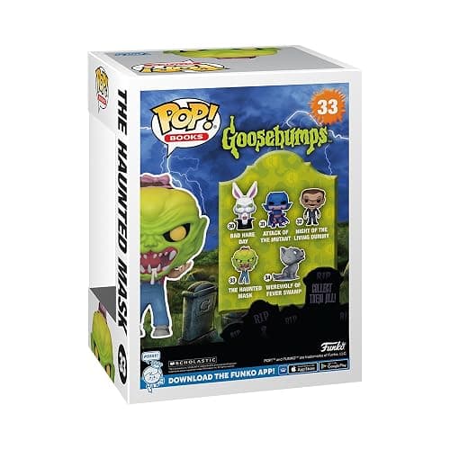 Funko Pop Books: Goosebumps - The Haunted Mask​ - Collectable Vinyl Figure - Gift Idea - Official Merchandise - Toys for Kids & Adults - Horror Fans - Model Figure for Collectors and Display thumbnail 3