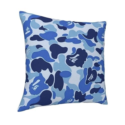 Square Decorative Pillowcases Pillow Cover for Bed Sofa Couch Pillow Case with Zipper for Home Decor 18"X18" thumbnail 4
