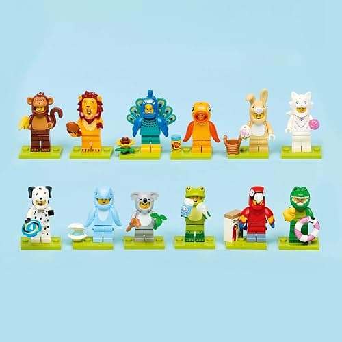 LEGO Minifigures Animal Series 28 - Blind Box - Get 1 of 12 Collectible Toys - Figures incl. Lion, Bunny, Cat & Dolphin - Party Bag Fillers for 5+ Year Old Boys & Girls - 71051 thumbnail 8