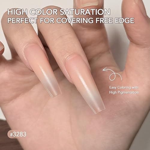 GAOY Ombre Gel Nail Polish Kit, 9 Colors UV LED Painting Gel with Sponges, Long-lasting Soak Off Pigmented Colors, Beginner Friendly Gradient & Aura Nail Art Set for Home & Salon Use, Melted Gelato thumbnail 2