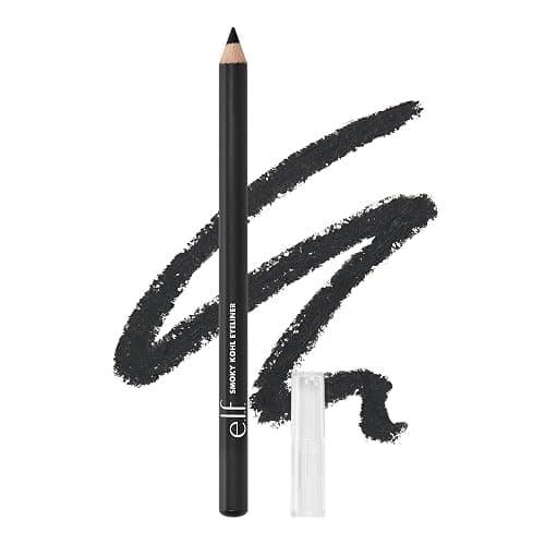 e.l.f. Smoky Kohl Eyeliner, Eye Pencil For Creating Long-Lasting, Bold, High-Pigmented Makeup Looks, Vegan & Cruelty-Free, Black Velvet - Image 1