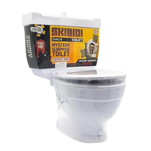 SKIBIDI Toilet Mystery Toilet Mystery Toilet with Surprise Toys to Discover Inside, Officially Licensed Toilet Merch thumbnail 3