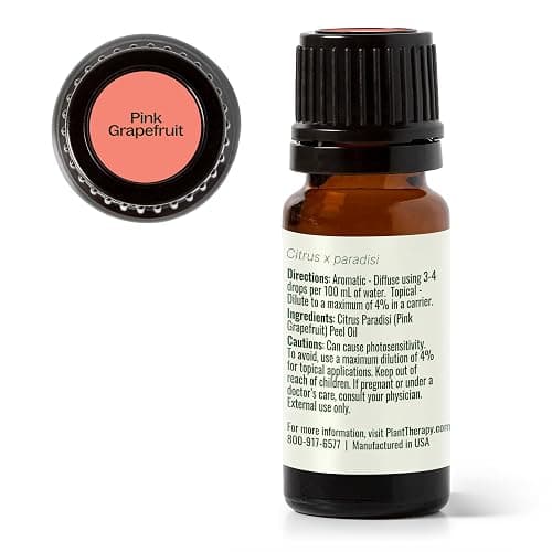 Plant Therapy Pink Grapefruit Essential Oil Pink 10 mL (1/3 oz), 100% Pure, Undiluted Citrus Paradisi for Aromatherapy, Skin, Hair & Home thumbnail 8