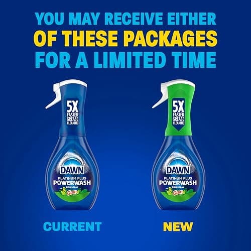 Dawn Powerwash Gain Original Dish Spray, Liquid Dish Soap, Dish Soap Refill, , 1 Starter Kit + 3 Refills, 64 Fl Oz Total (16 fl oz/bottle) thumbnail 2