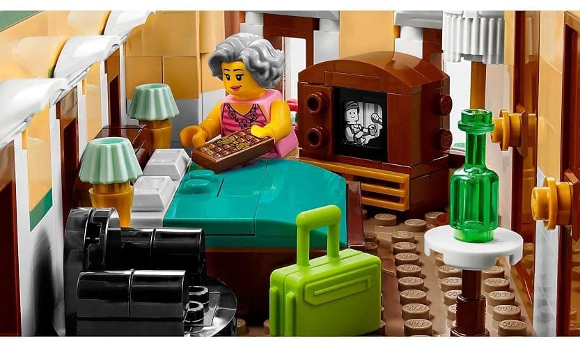 LEGO Icons Boutique Hotel Model Kits - Bedroom or Office Decor for Men & Women, Ages 18+ - Building Blocks for Adults for Display - Gift Idea - 10297 thumbnail 2