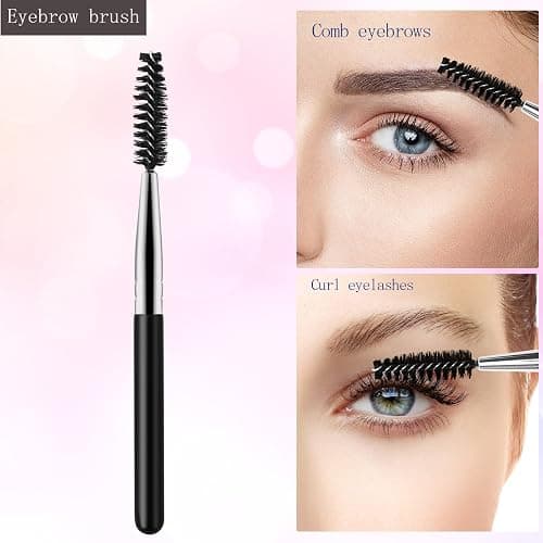 Eyebrow Razor, KAJUDA Eyebrow Kit, 5 in 1 Eyebrow Trimmer, Eyebrow Grooming Set for Women and Men, Including Comb Tweezers, Scissors, Brow Razors, Brush for Eyebrow Eyelash Extensions thumbnail 6