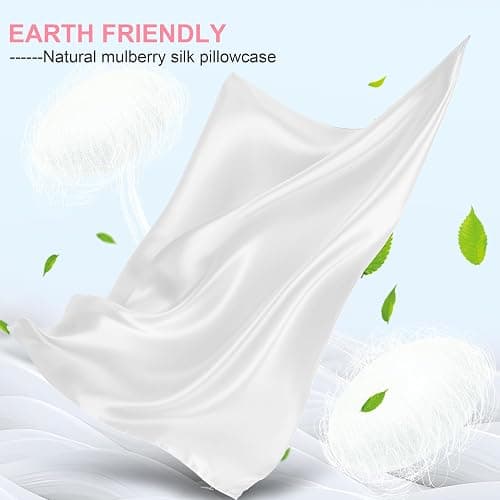 white silk pillow case (pack of two) thumbnail 3