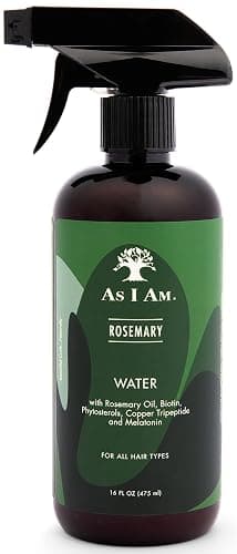 As I Am Rosemary Water 16 oz - Scalp Treatment for Hair Density - with Biotin & Saw Palmetto - Image 1