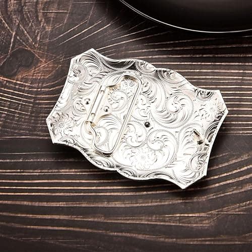 MASOP Western Belt Buckle for Men Cowboy Long Horn Bull Belts American Country Belt Buckles thumbnail 4