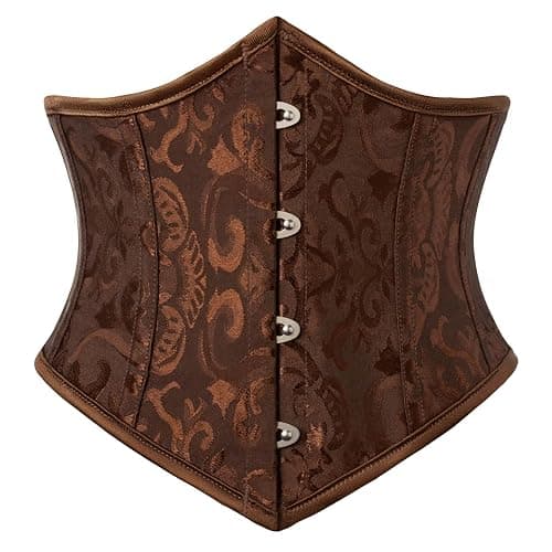 Scarlet Darkness Corset Belt for Women Fishbone Wide Waist Corset Pirate Belt - Image 1