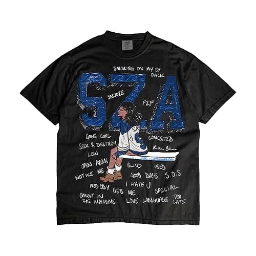 Retro SZA Good Days Shirt-Black/M - Image 1