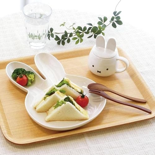 COTONOHA Japanese Ceramic Mug with Lid, 9.1 fl oz (270 ml), Cute Bunny Design, Dishwasher & Microwave Safe, Heat Retention Coffee Cup thumbnail 2