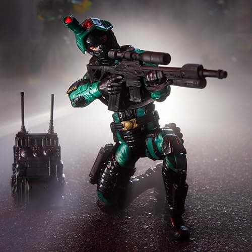 G.I. Joe Classified Series #187, Night-Viper, Collectible 6 Inch Action Figure with 7 Accessories | G.I. Joe Classified 6 Inch Action Figure Wave 24 - Night-Viper #187 thumbnail 2