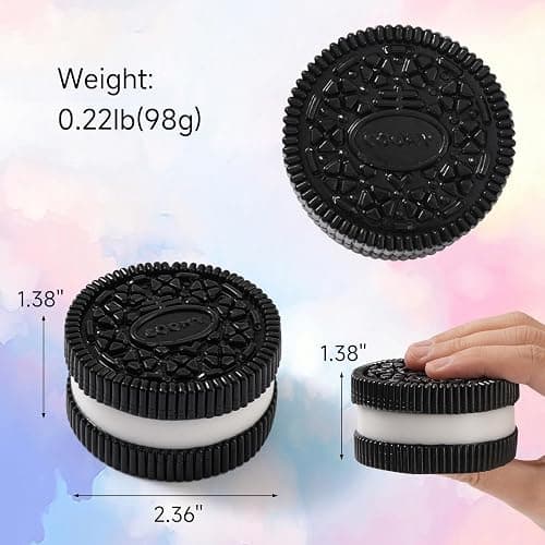 4Pcs Taba Fidget Squishy Toys, Ultra Soft Stress Relief Toys for Kids Adults, Kawaii Cute Cookies Squeeze Sensory Toys, Decompression Anxiety Relief Party Favors Gifts for Girls & Boys thumbnail 2