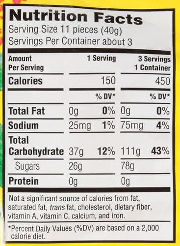 Sour Patch Watermelon Peg Bag Candy, 4 Ounce thumbnail 2