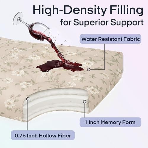 Syrinx Water Resistant Japanese Futon Mattress, Twin Size 75"x39", 2.5 Inch Thick Japanese Floor Mattress Tatami Mat, Foldable Floor Bed Sleeping Pad for Dormitory Guest Room Camping thumbnail 3