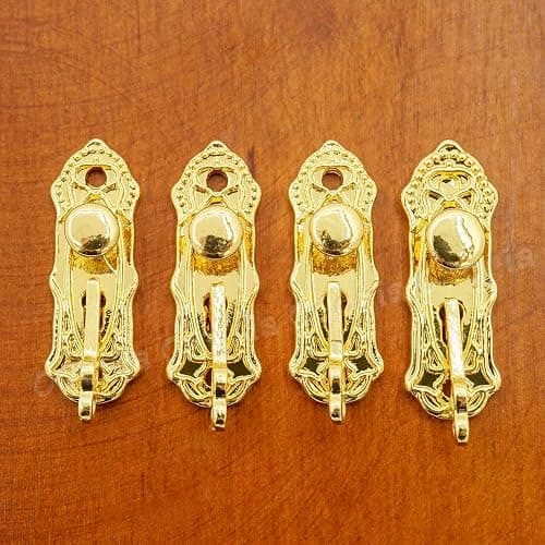 Odoria 1/12 Miniature Door Knob Lock and Key Dollhouse Decoration Accessories thumbnail 3