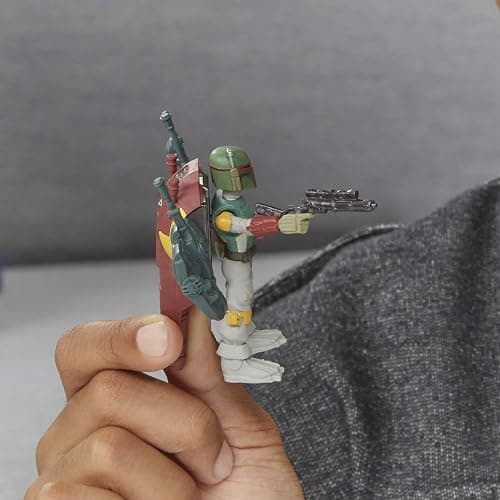 STAR WARS Mission Fleet Gear Class Boba Fett Capture in The Clouds 2.5-Inch-Scale Figure and Vehicle, Toys for Kids Ages 4 and Up thumbnail 5