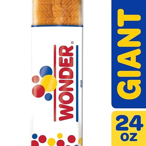 Wonder Bread Giant White Sandwich Bread, Sliced White Bread, 24 oz Loaf thumbnail 4