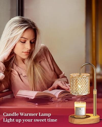 Candle Warmer Lamp with Timer Dimmer Adjustable Height for New Home Decor, Birthday Gifts for Women,Candle Warmer for Women Mom Christmas Mother's Day Gfit thumbnail 6