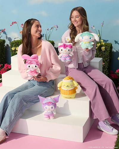 Jazwares Hello Kitty® and Friends - 8-Inch Pompompurin™ Pajama Party Plush - Officially Licensed Sanrio® Product from Ages 6+ thumbnail 8