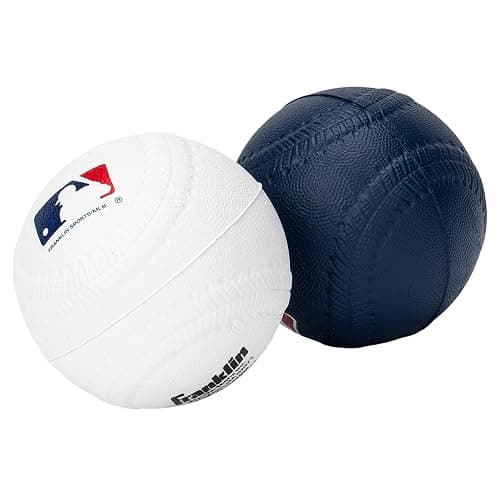 Franklin Sports Foam Baseballs - Soft Foam Practice Baseballs for Kids - Perfect for Hitting and Indoor or Outdoor Play - 3 Pack - Official MLB Licensed Product thumbnail 9