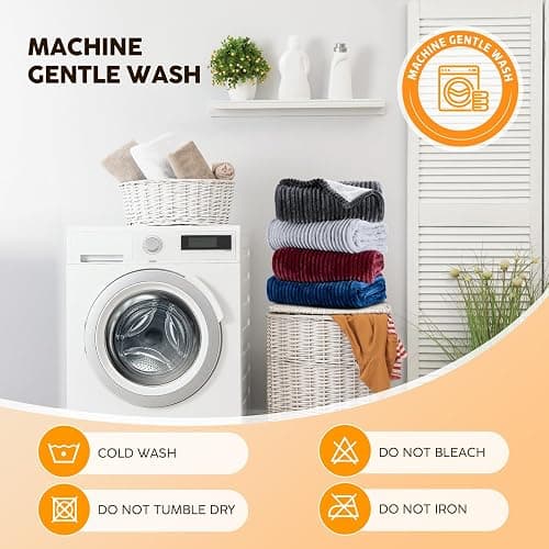 HYLEORY Heated Blanket Electric Throw, Soft Flannel Sherpa Heater 5 Heat Settings and 3 Hours Auto Shut-Off Heating Blanket ETL Certification Over-Heat Protection Machine Washable,Deep Grey thumbnail 7