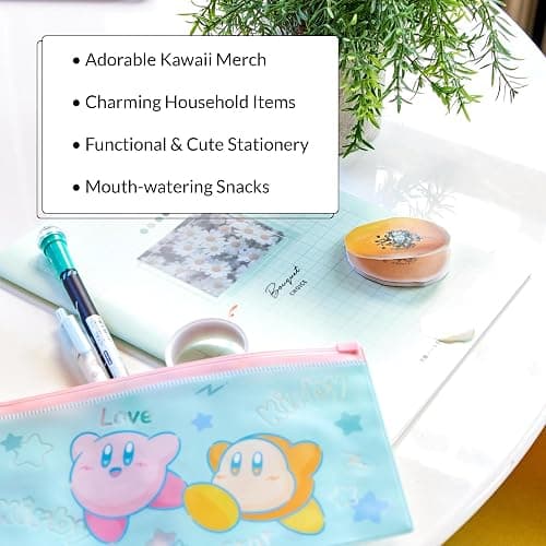 Japan Crate Kawaii Gift Pack - 20+ Piece Japanese Mystery Box for Girls & Boys, Surprise Gift Box for Kids, Includes Kawaii Accessories, Plushies, Cute Stationery Items, Chocolates, Candies, and More! thumbnail 6