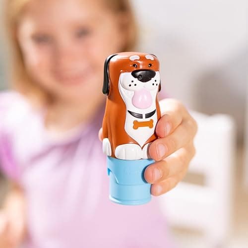 Melissa & Doug Sticker Wow!™ 24-Page Activity Pad and Sticker Stamper, 300 Stickers, Arts and Crafts Fidget Toy Collectible Character – Dog - for Kids Ages 3+ - FSC Certified thumbnail 3