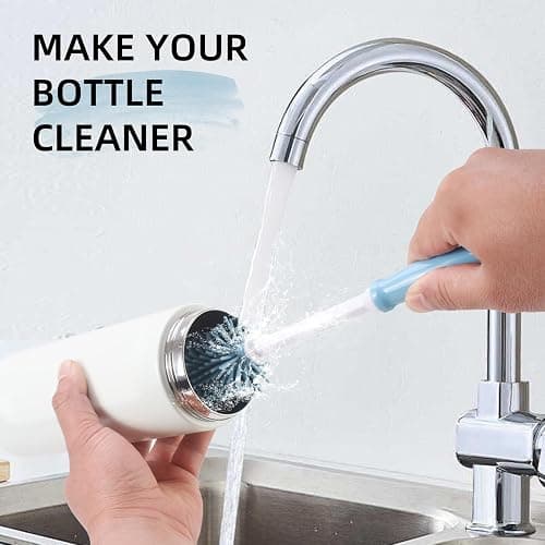 UXIETIN 3 Pack Water Bottle Cleaner Kit for owala 24oz/32oz/40oz,owala Brush and Straw Cleaner, Straw Cleaner Compatible with owala Water Bottle,owala Accessories thumbnail 2