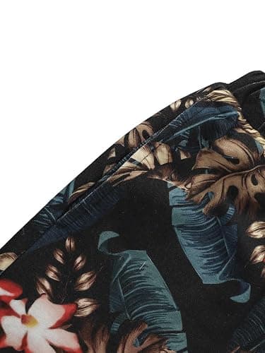 Floerns Boys Boho Sleeveless Tank Top Tropical Print Shorts Set 2 Piece Outfit thumbnail 5