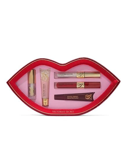 Victoria's Secret 5 Piece Assorted Lip Gloss Gift Set, Flavored Gloss for Women thumbnail 2