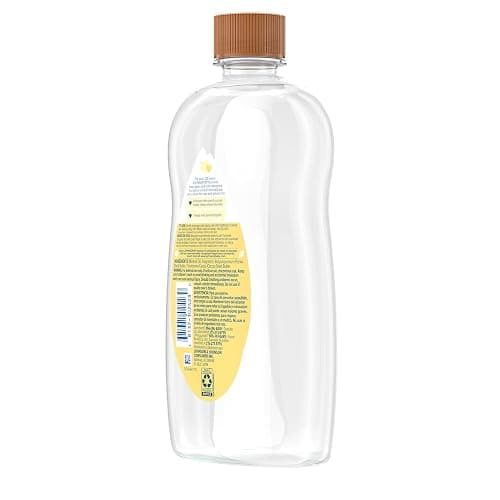 Johnson's Baby Oil, Mineral Oil Enriched with Shea & Cocoa Butter to Prevent Moisture Loss, Hypoallergenic, 20 fl. oz thumbnail 8