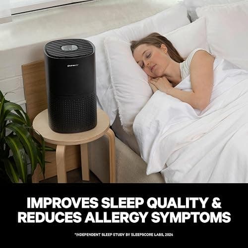 PuroAir 240 HEPA Air Purifier for Home Large Rooms - Covers Up To 1,000 Sq Ft - Filters Up To 99.9% of Pollutants, Smoke, Pollen, Dust - Quiet HEPA Air Filter - Air Purifiers for Bedroom thumbnail 8