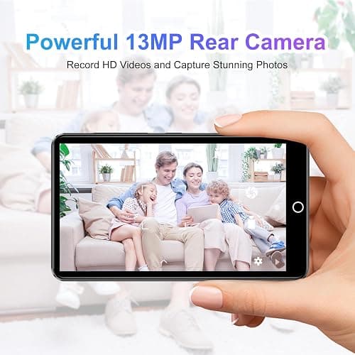 Conrain 80GB mp3 Player with Bluetooth and WiFi, 4.02" Touchscreen Android MP3 Player with 13MP Rear Camera, MP4 Music Player for Kids with Spotify, Deezer, Amazon Music, Audible thumbnail 3