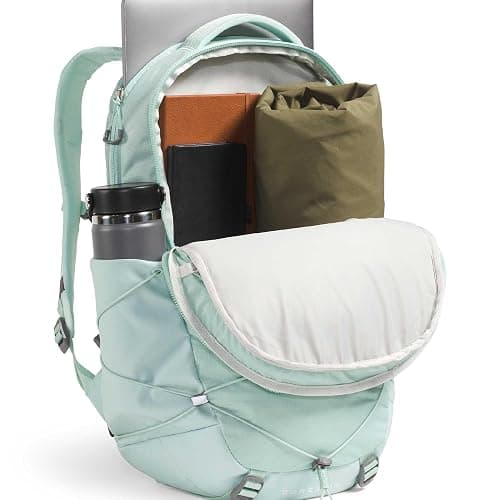 The North Face Women's Borealis Backpack, Opal Frost, OSFA | Everyday Travel Bag, Laptop Sleeve, Reflective Details, Laptop Sleeve thumbnail 5