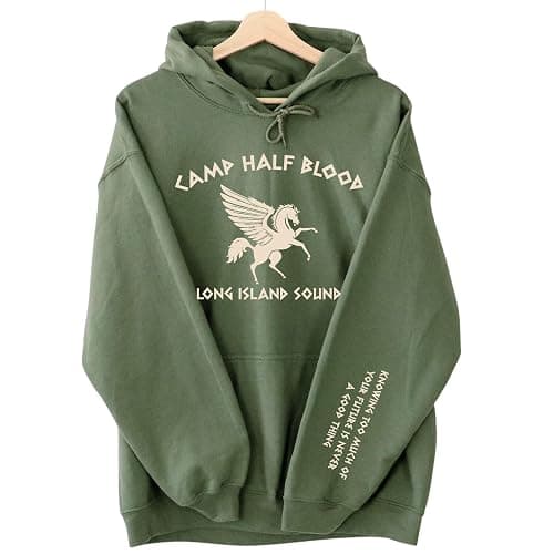 Custom Half-Blood Camp Sweatshirt | Olympians of The Greek Mythology Sweatshirt | Halfblood Hoodie & Sweatshirts for Youth & Adult Fans - Image 1