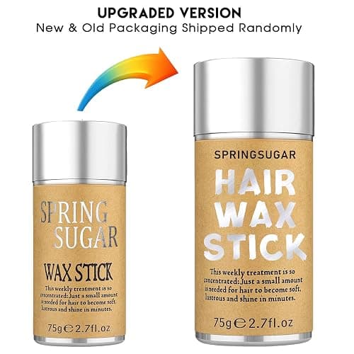 Slick Back Hair Brush & Hair Wax Stick Set for Slick Back – Boar Bristle Brush for Sleek, Control, Flyaways & Baby Hairs – Wax Stick for Women Sectioning & Parting thumbnail 8