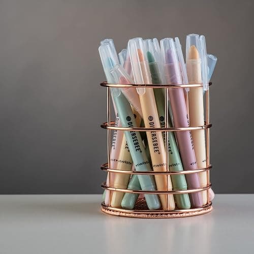 DIVERSEBEE Bible Highlighters and Pens No Bleed, 8 Pack Assorted Colors Gel Highlighters Set, Cute Bible Markers Study Journaling School Supplies and Accessories (Pastel) - Pastel thumbnail 2