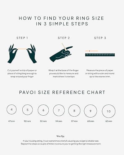 PAVOI 14K Gold Plated Chunky Dome Ring |Puffy Dome Stackable Rings | Chunky Signet Ring for Women thumbnail 5