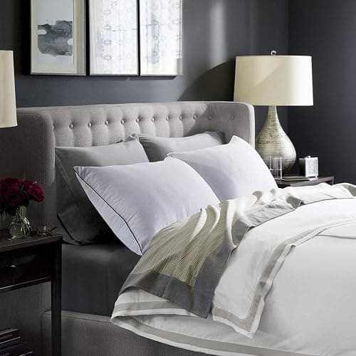 JOLLYVOGUE Pillows Standard Size Set of 2, Cooling and Supportive Pillows Full Size Set of 2 for Side and Back Sleepers, Down Alternative Hotel Collection Sleeping Pillow thumbnail 2