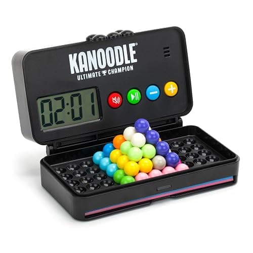 Educational Insights Kanoodle Ultimate Champion - 3D Brain Teaser Puzzle with Timer, Handheld Travel Games & Toys for Single Player, Challenging Logic Puzzles & Gifts for Kids, Teens & Adults Ages 7+ thumbnail 4