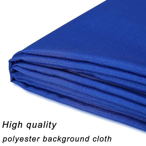 GFCC 6FT x 10FT Royal Blue Backdrop Background Blue Photo Background Photography Backdrop for Photoshoot Screen for Video Recording Picture thumbnail 7