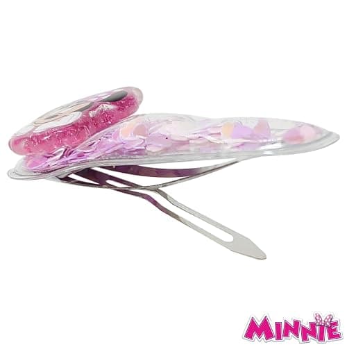 Bristol | LUV HER Disney Licensed Hair Accessories For Girls, 6pc Magical Confetti Cute Hair Clips with Favorite Disney Character Charms, Minnie and Daisy, Ages 3+ thumbnail 4