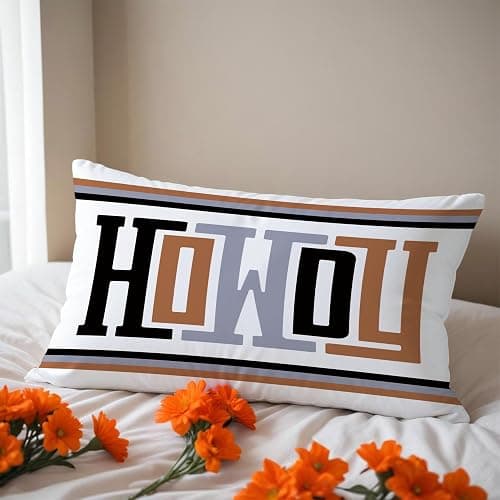 Fuasei Western Aztec Pillow Covers 12x20, Modern Western Aztec Home Decor, Black White Brown Rustic Southwest Farmhouse Decorative Throw Pillow Covers for Sofa Bed Bedroom Living Room Home Decor thumbnail 2