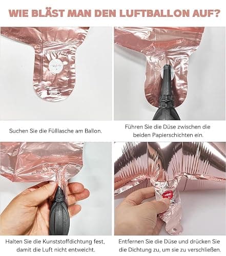15 Geburtstag Mädchen Deko, 15. Geburtstagskrone und Schärpe, Happy Birthday Tortendeko und Kerzen, Roségold Folienballon 15, Geburtstagsgeschenk für 15 Jahre Mädchen Party Deko Supplies thumbnail 6