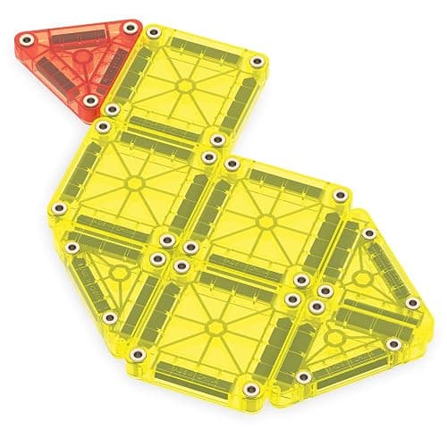 Magna-Tiles microMAGS Travel Set Deluxe 55-Piece Magnetic Construction Set, The Original Magnetic Building Brand thumbnail 8