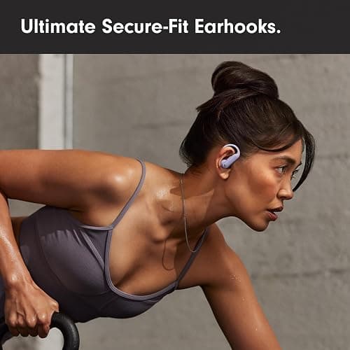Beats Powerbeats Pro 2 - Wireless Noise Cancelling Workout Earbuds with Secure- Fit Earhooks, Up to 45-Hour Battery with Charging Case, Sweat & Water Resistant, Heart Rate Monitoring - Hyper Purple thumbnail 4