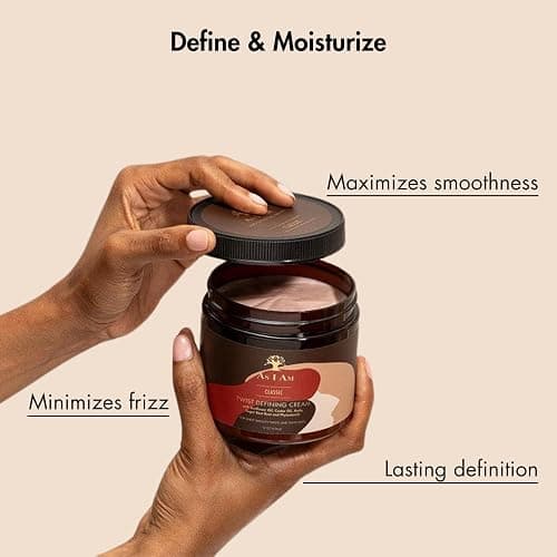 As I Am Twist Defining Cream - 8 Ounce - with Castor oil and Phytosterols thumbnail 4